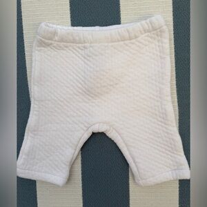 Jacadi White Quilted Cotton Pants